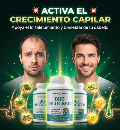 DHT BLOCKER - REACTIVA EL CRECIMIENTO DE TU CABELLO