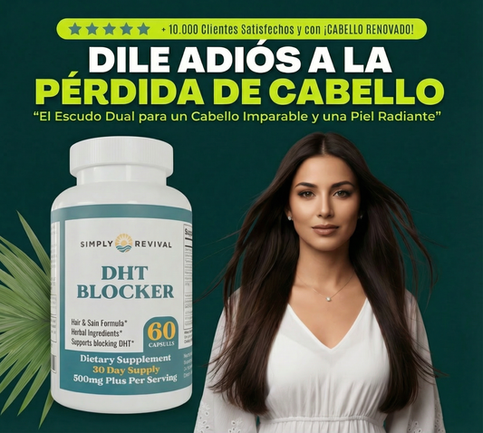 Bloqueador DHT | ¡Revive tu melena y detén la caída!