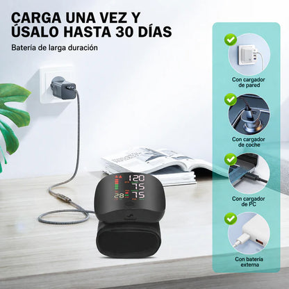 Monitor de Presión Arterial de Muñeca
