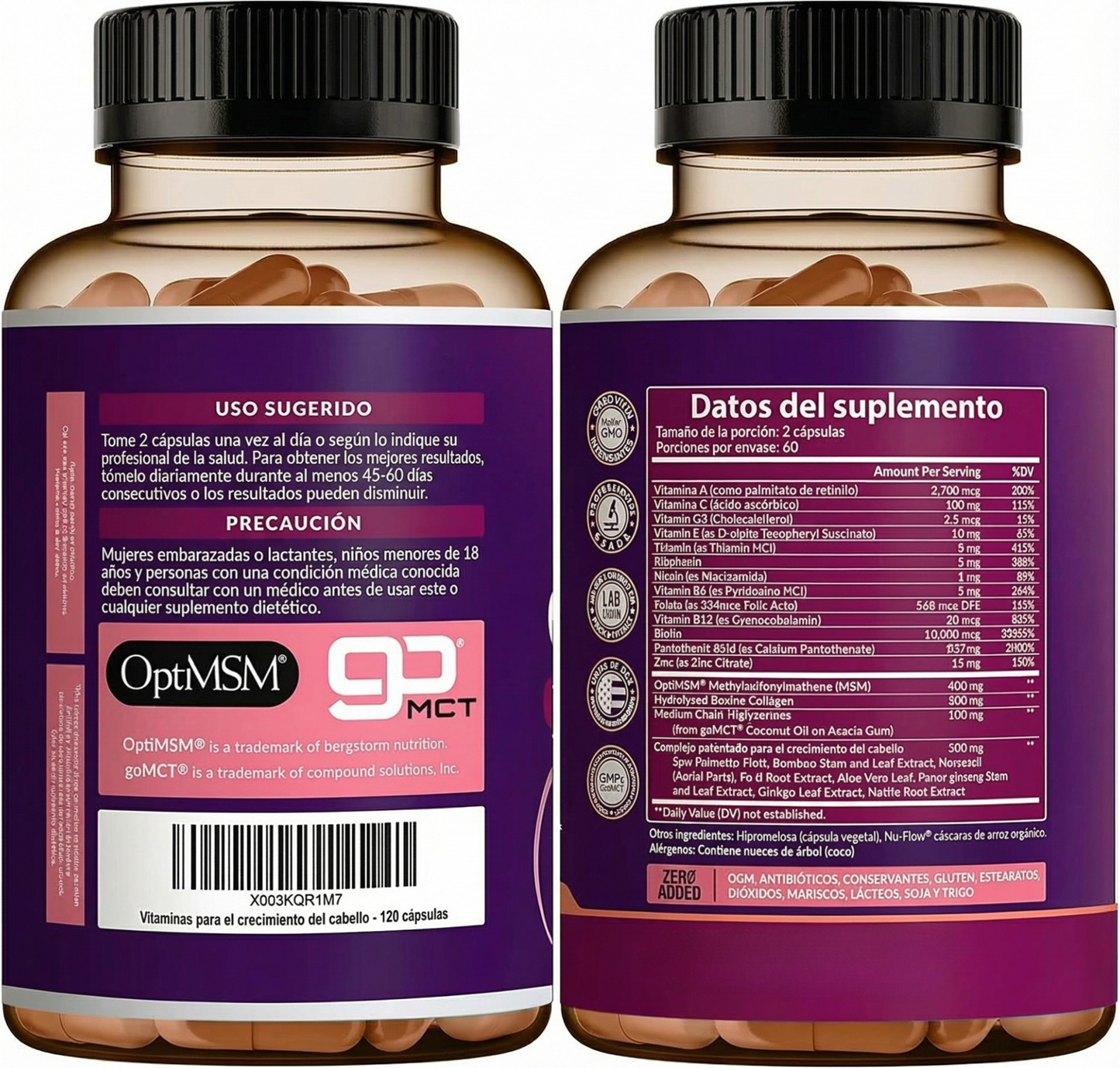 HAIRGROWTH® : CABELLO MÁS LARGO, FUERTE Y SALUDABLE