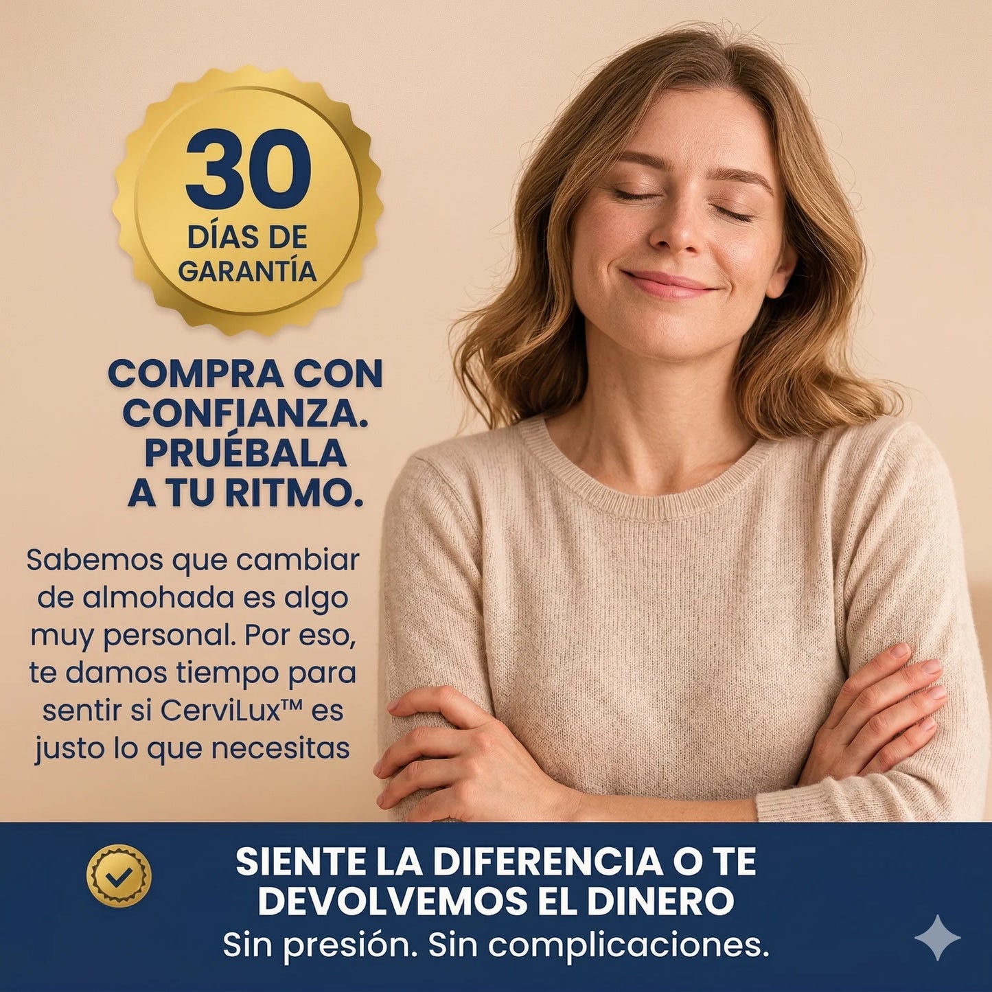 Almohada CerviLux™ - Redescubre el placer de despertar sin dolores