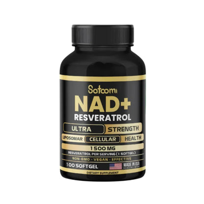 NAD + RESVERATROL 1500mg - REVITALIZA TU CUERPO