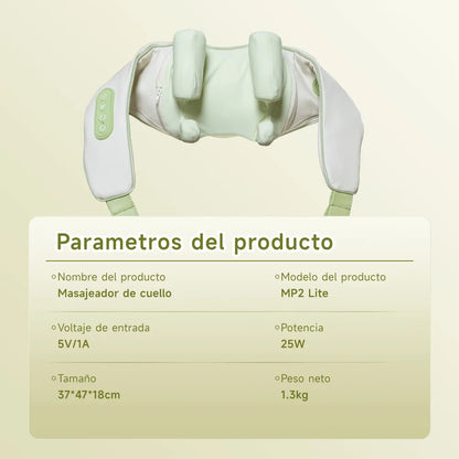 Masajeador de Cuello y Hombros con Calor