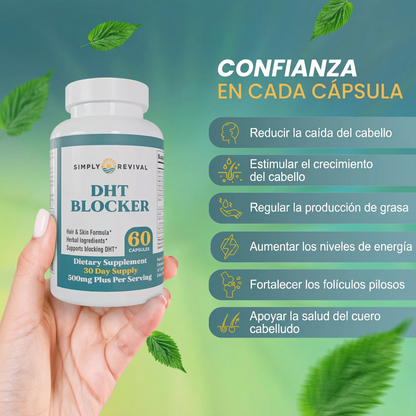 Bloqueador DHT | ¡Revive tu melena y detén la caída!