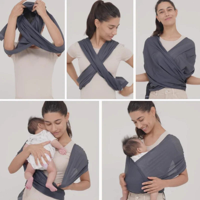 Serena Sling®: el portabebés cómodo, seguro y fresco para acompañar a tu bebé desde recién nacido hasta los 3 años